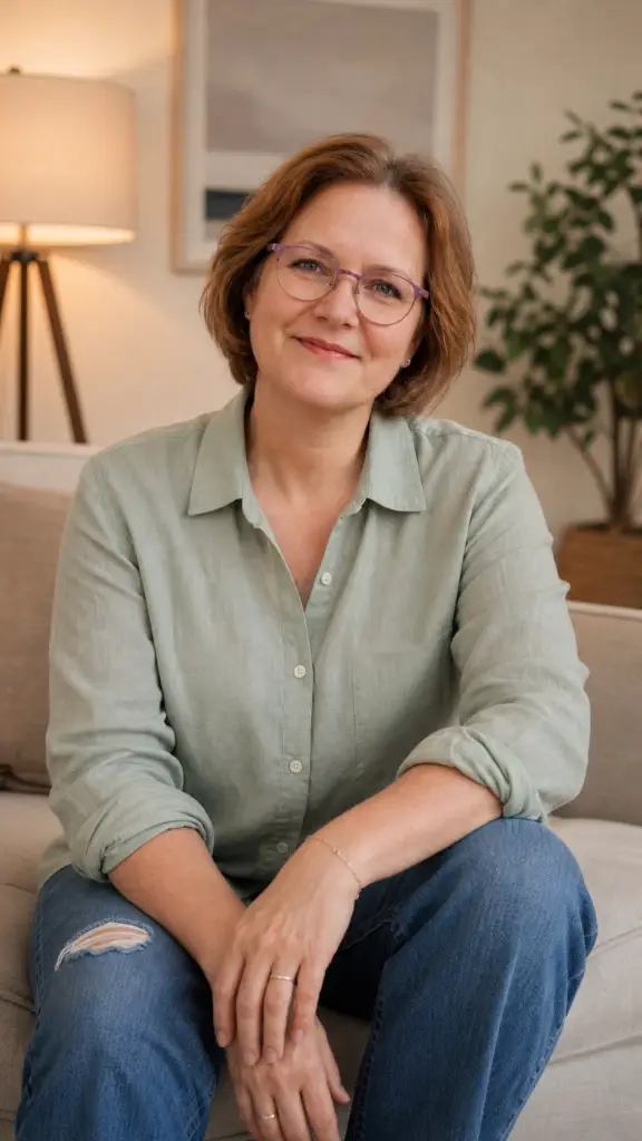 Compassionate support coach for moms of neurodivergent adult children in a calm and welcoming home environment.